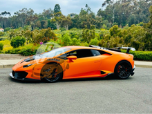 Load image into Gallery viewer, Carbon Fiber Engine Hood “STO” replaces the OEM Lamborghini Huracan STO Coupe & Spyder Motor Bonnet