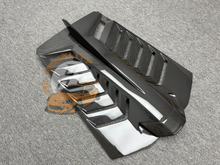 Load image into Gallery viewer, Carbon Fiber Engine Hood “STO” replaces the OEM Lamborghini Huracan STO Coupe & Spyder Motor Bonnet