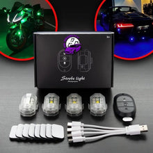 Load image into Gallery viewer, LED RGB STROBE LIGHTS KIT
