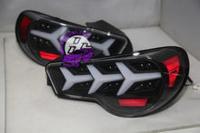 Load image into Gallery viewer, GT86 BRZ FRS Black cave LED taillights