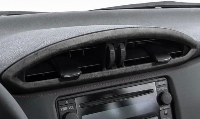 Turn Fur Alcantara Wrap Cover For Subaru BRZ Toyota 86 GT86 2013-2020  Center Dash Air Conditioning Vent Frame Trim Accessories