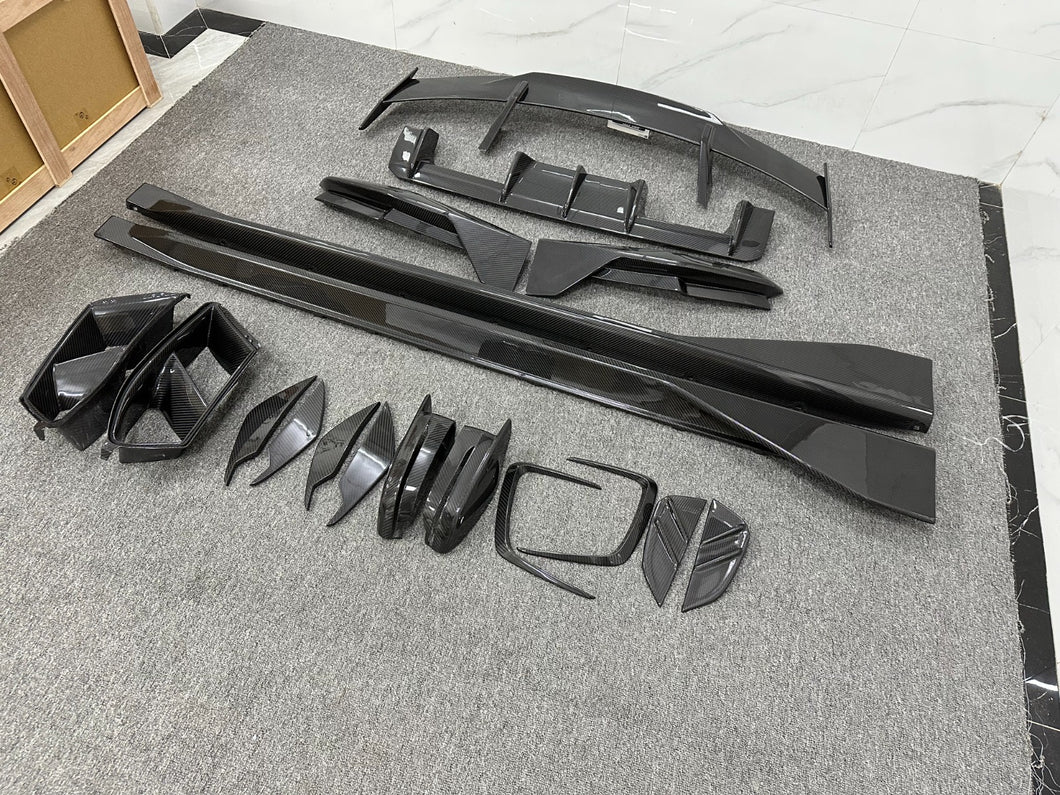 BMW G80 M3 carbon fiber bodykit + hood