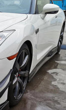 Load image into Gallery viewer, Nissan GTR R35 carbon fiber top secret side skirts
