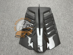 Carbon Fiber Engine Hood “STO” replaces the OEM Lamborghini Huracan STO Coupe & Spyder Motor Bonnet