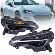 Full LED Headlights For 2012-2021 Toyota 86 GT86, Scion Frs, Subaru Brz