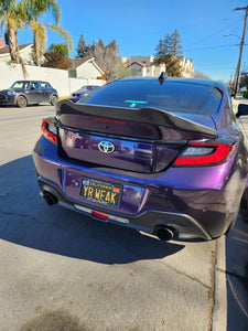 GR86 GENUINE CARBON FIBER CR SPOILER