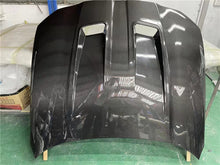 Load image into Gallery viewer, BMW G80 G82 M3 M4 Dry carbon fiber vented hood
