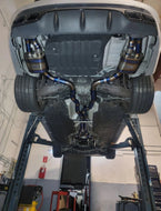 W205 C63 AMG titanium complete exhaust (valved)