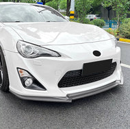 Front Splitter / Lip For Toyota GT86 Scion FR-S 12-16