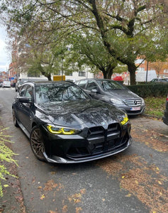 BMW G80 M3 G82 M4 carbon fiber CSL style front lip