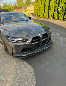 BMW G80 M3 G82 M4 Carbon fiber front bumper air vents