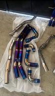 Porsche cayenne 2017-2019 V6 catback titanium exhaust (valved)