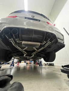 BMW M3 M4 F80 F82 F83 Catback exhaust (valved)