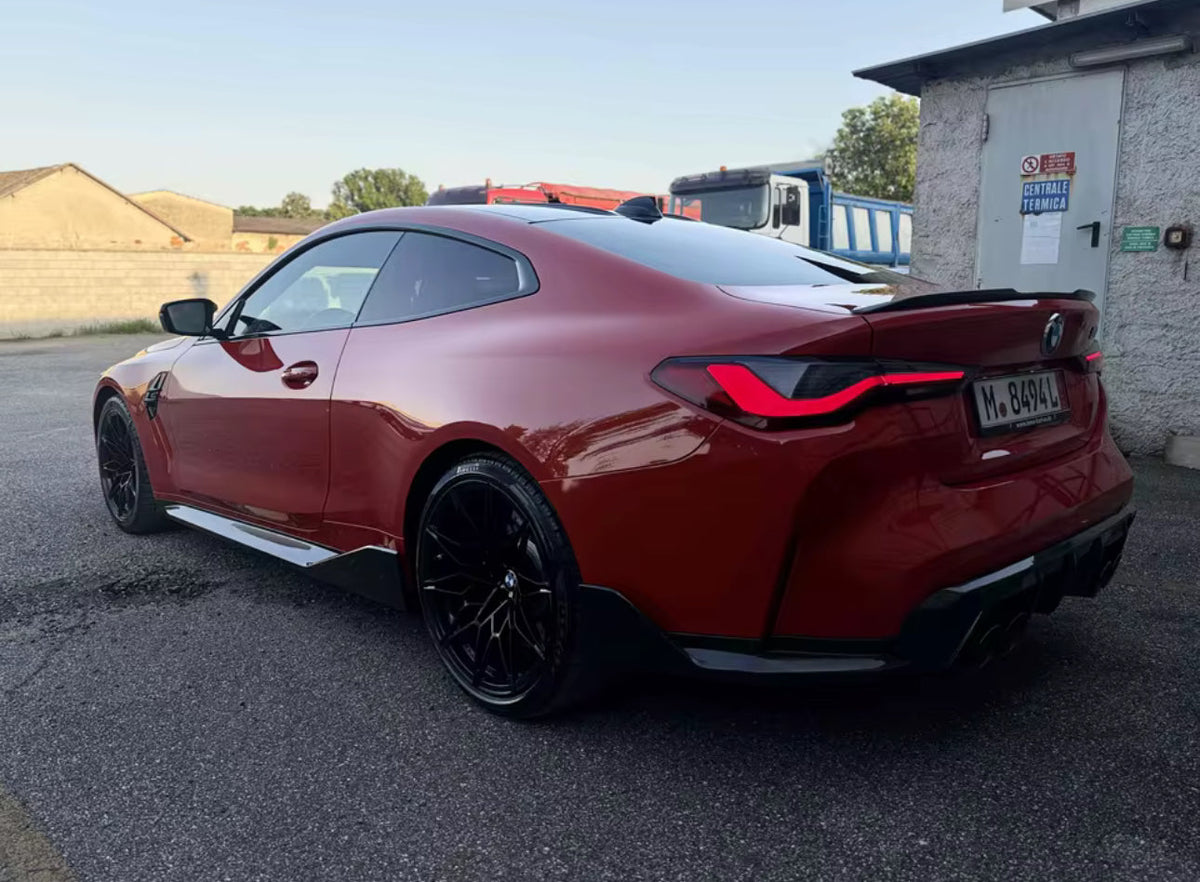 Carbon fiber G80 M3 G82 M4 rear diffuser lip frame – 86 Regality