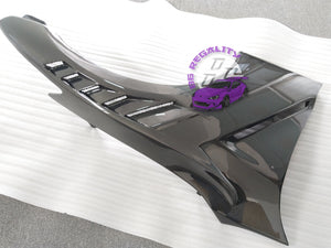 Nismo style carbon fiber front vented fenders for Nissan gtr 2008+