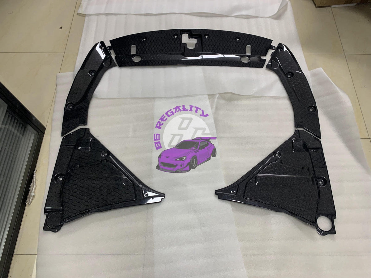 Nissan R35 Gtr carbon fiber engine bay – 86Regality