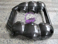 Nissan R35 GTR carbon fiber engine cover TS