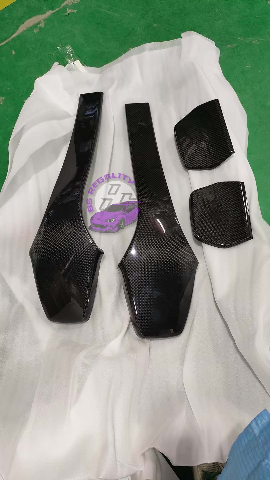 F80 F82 BMW M3 M4 CARBON FIBER BACK SEAT COVERS