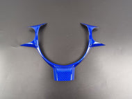 2017+ Carbon fiber steering wheel trim