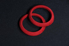 Load image into Gallery viewer, GT86 BRZ FRS  Alcantara  AC Vent Circle Trims (color variants)
