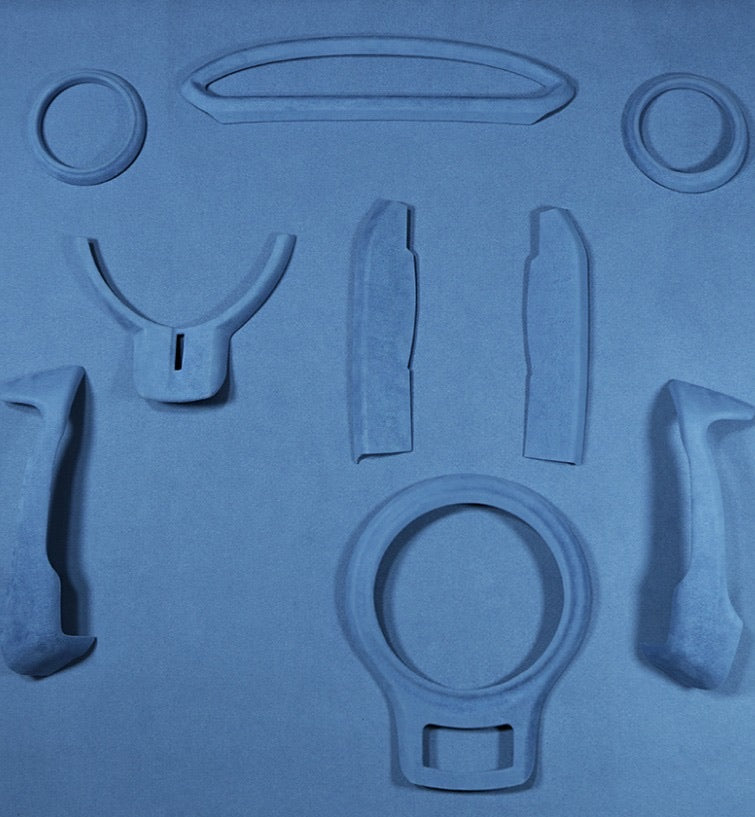 GT86 BRZ FRS Blue Suede Alcantara 9 piece set