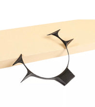 Load image into Gallery viewer, 2017+ Carbon fiber steering wheel trim
