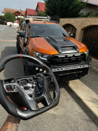 Carbon fiber Ford ranger steering wheel