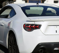 Black sequential taillights