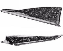 Load image into Gallery viewer, Carbon / Forged carbon shark fender fins
