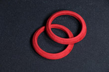 Load image into Gallery viewer, GT86 BRZ FRS  Alcantara  AC Vent Circle Trims (color variants)
