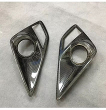 Load image into Gallery viewer, Carbon Fiber Fog lamp surround trim
