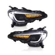Sequential LED headlights