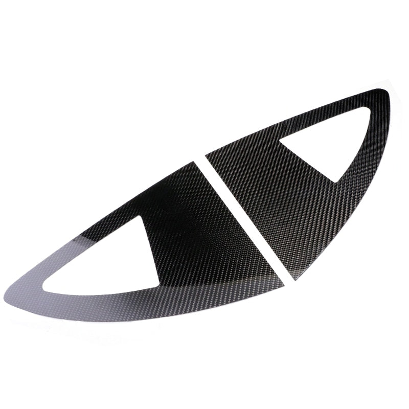 Carbon fiber rear window sticker