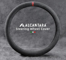 Load image into Gallery viewer, Universal Alcantara Car Steering Wheel Cover (color variants)
