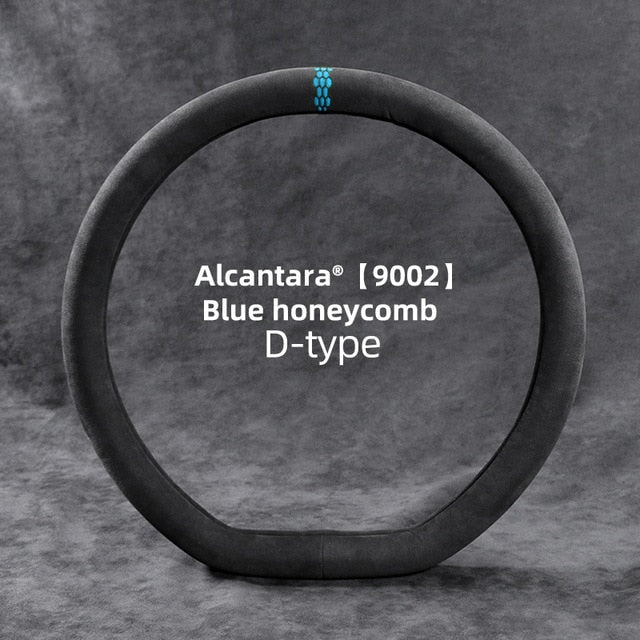 Universal Alcantara Car Steering Wheel Cover (color variants)