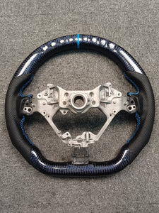 Custom steering wheel + led performance kit