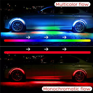 RGB neon kit multicolor flow
